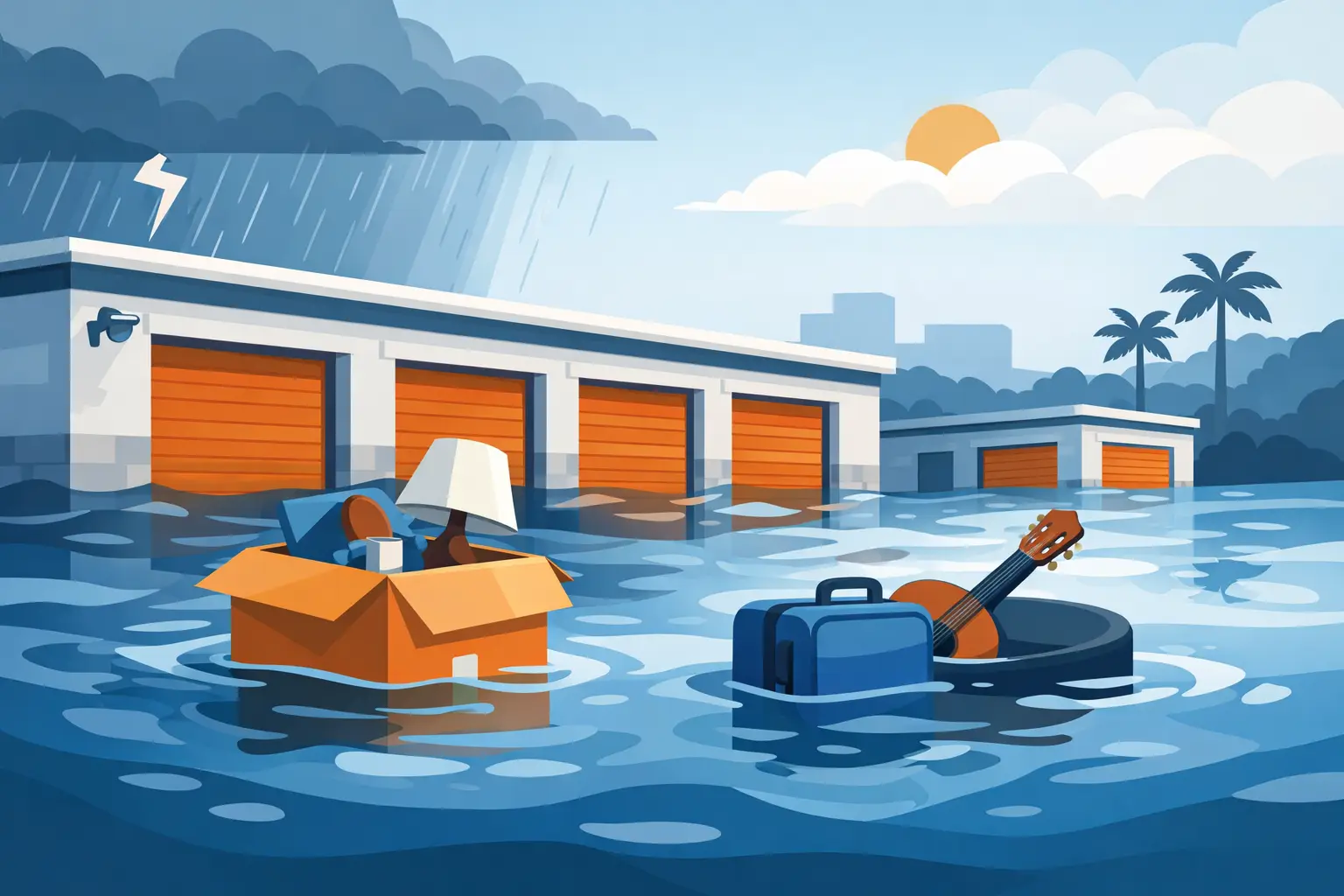Flood Coverage for Storage Unit: What Counts