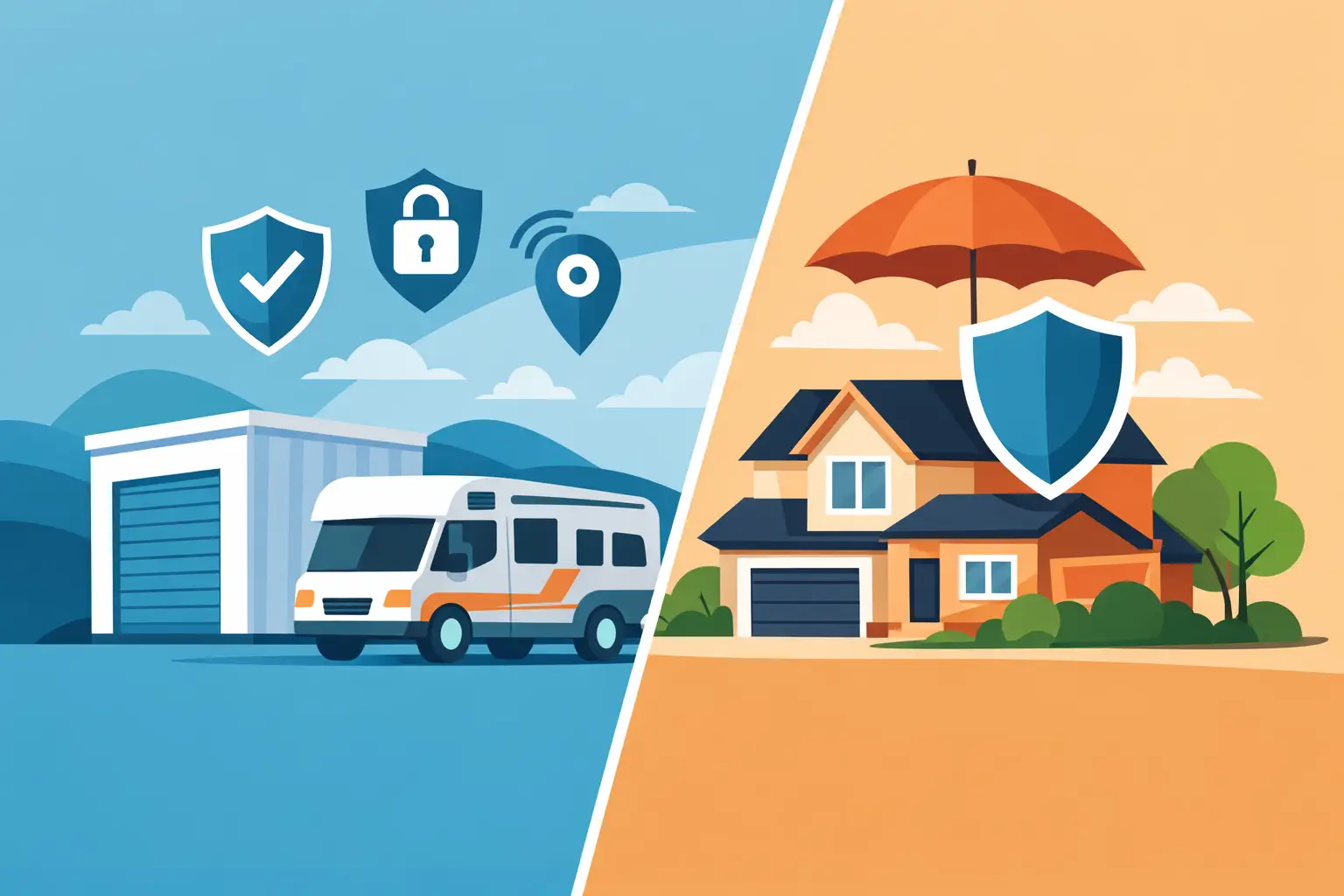 Mobile Storage Coverage vs Homeowners Insurance