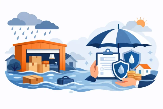 Storage Insurance for Flood Damage Explained