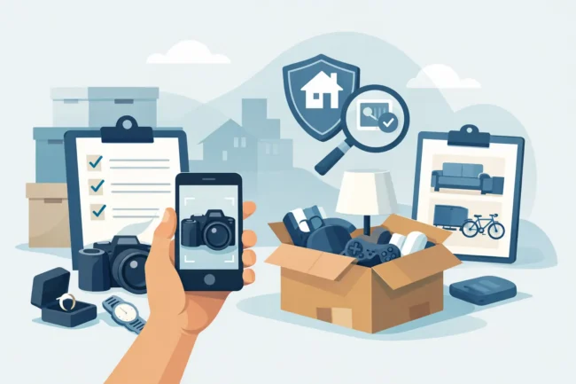 How to Document Storage Items for an Insurance Claim