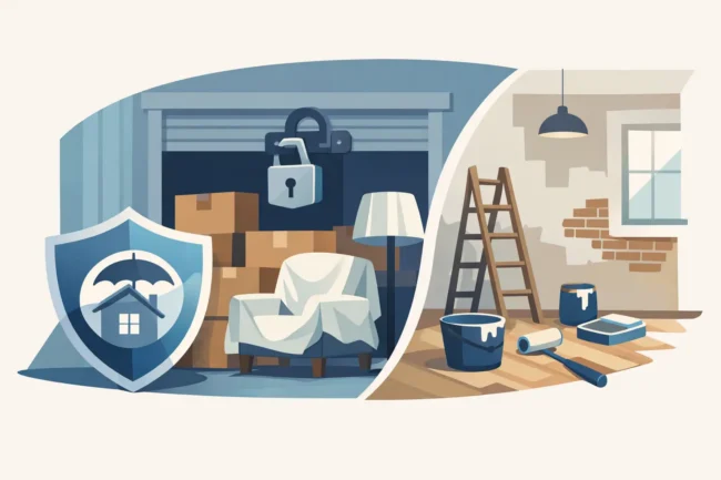 Insurance for Storage During Renovation Explained