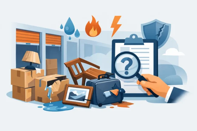 Storage Claims: What to Do When Belongings Are Damaged
