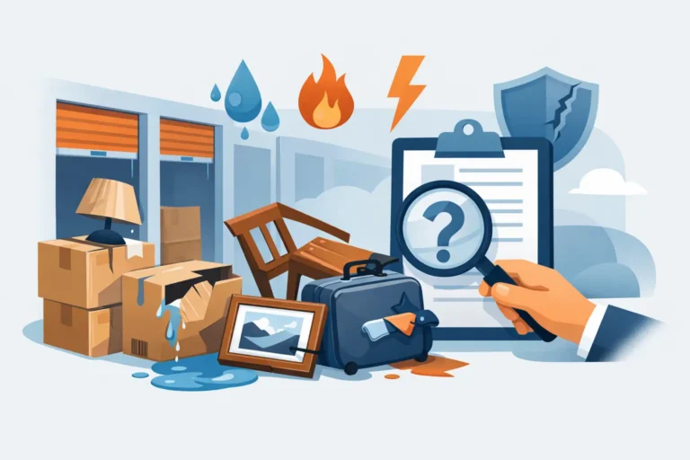 Storage Claims: What to Do When Belongings Are Damaged