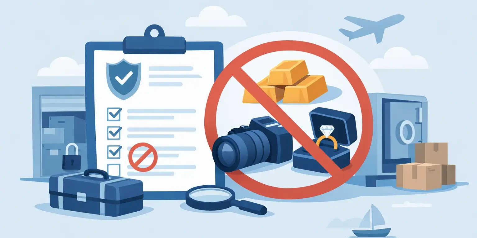 Top Items Excluded From Storage Insurance Plans Top Items Excluded From Storage Insurance Plans