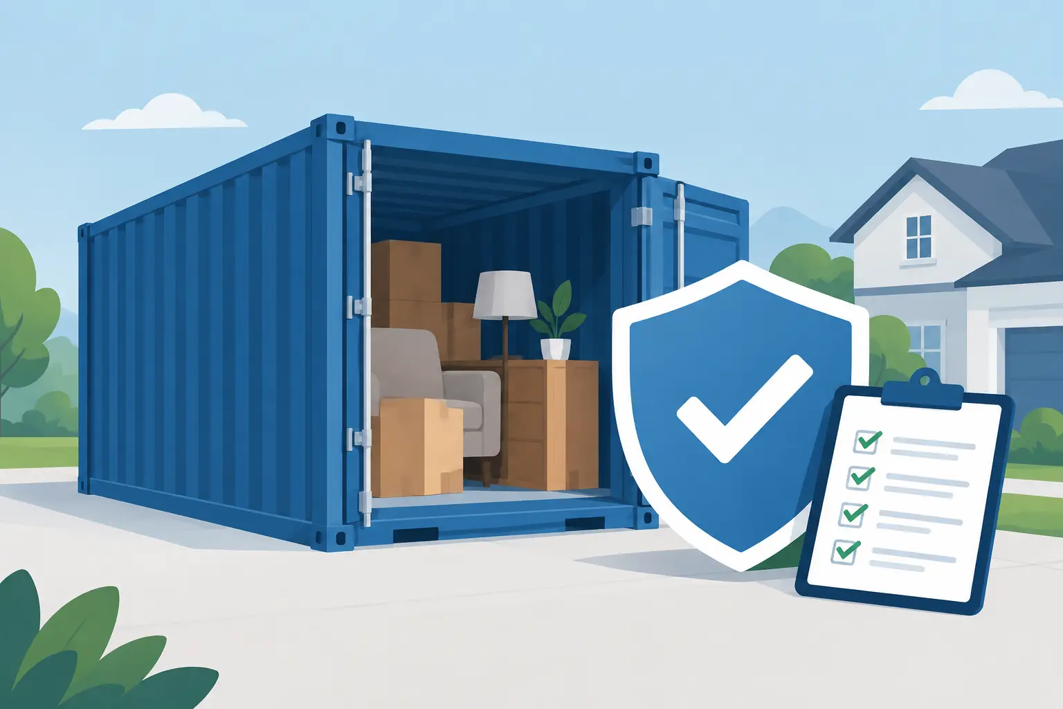 Are Moving Containers Insured? What to Check