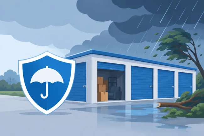 Does Insurance Cover Storm Damage in Storage?