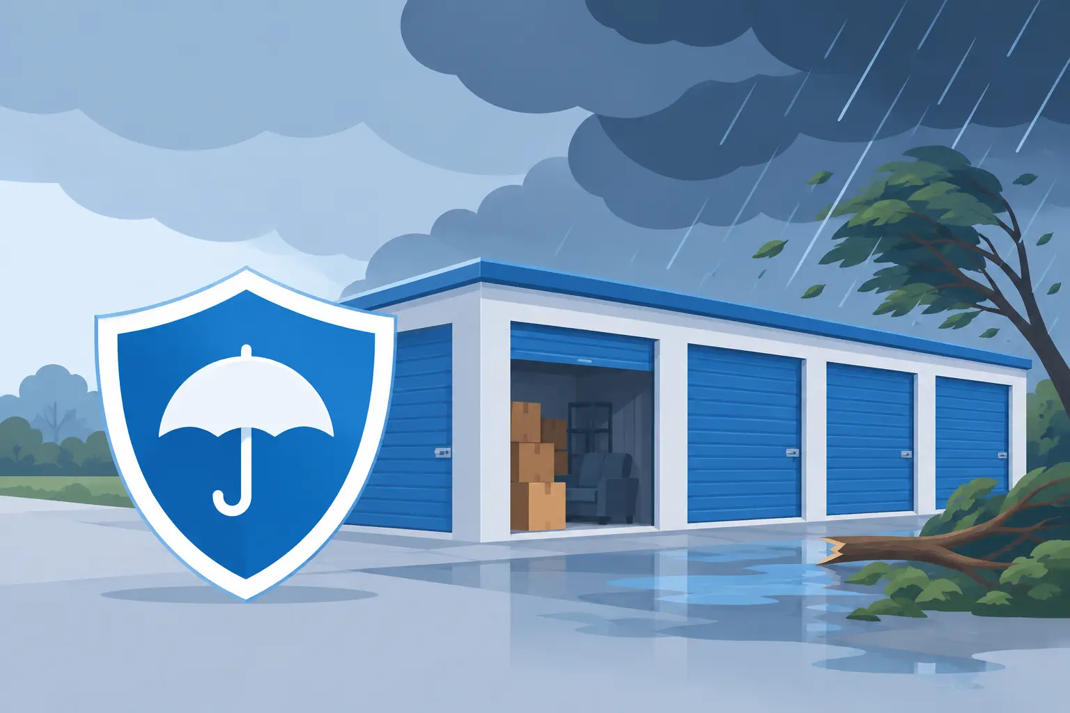 Does Insurance Cover Storm Damage in Storage? Does Insurance Cover Storm Damage in Storage?