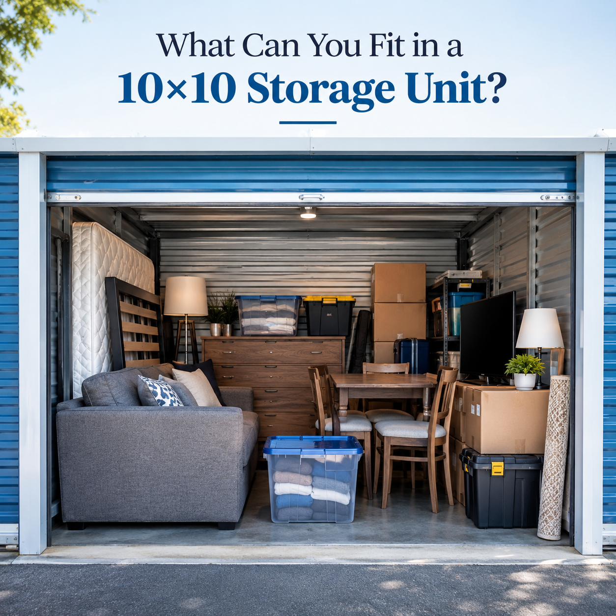 how big are storage units