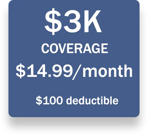 price-3k-fixed-2025 3000 coverage 14.99/mo
