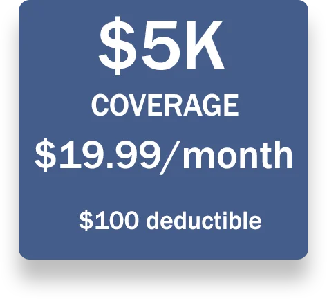price-5k-fixed-2025 5000 coverage 19.99/mo